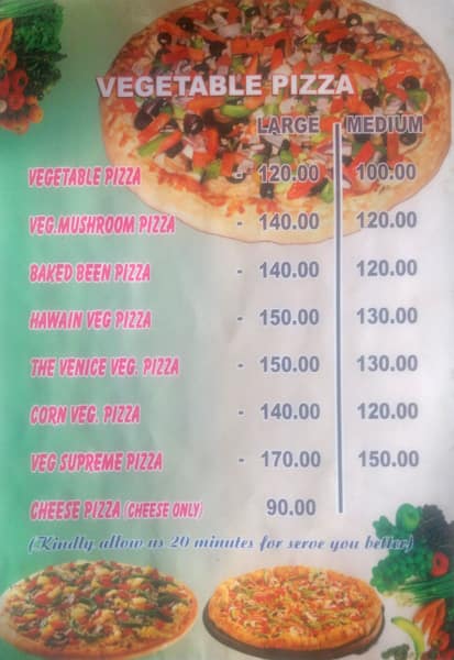 Priya Juice And Cakes menu
