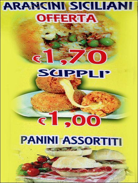 Menu di Pane E Dolci Per Tutti Srl 