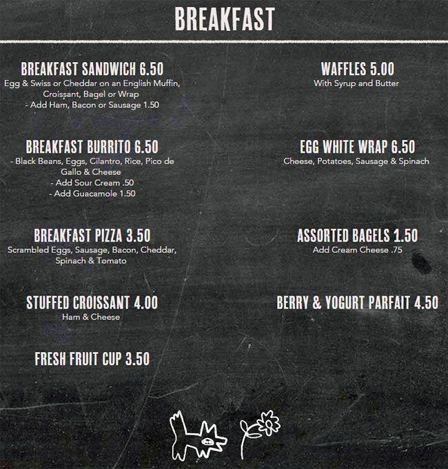 Brew Cafe Menu, Menu for Brew Cafe, South Boston, Boston Urbanspoon