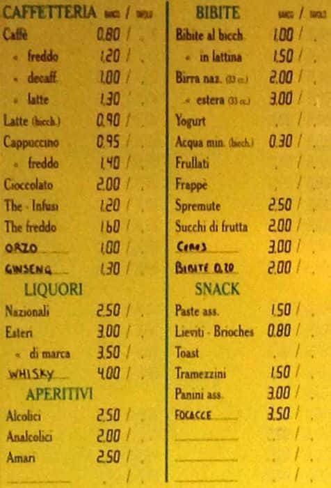 Menu di Machiavelli 64 