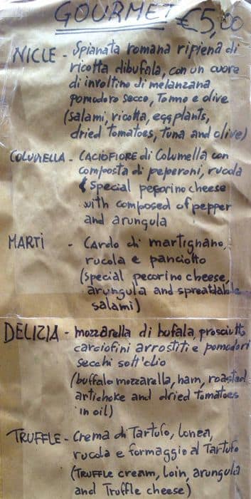 Menu di Not Only Bread 