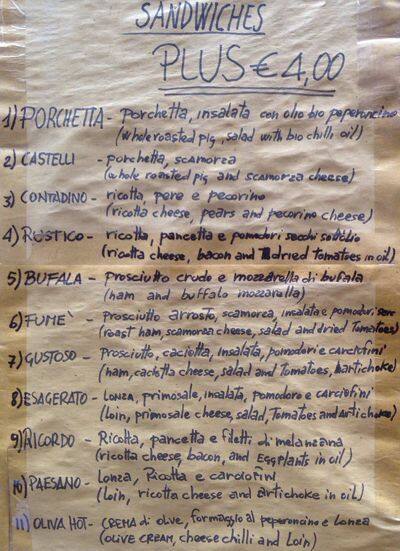 Menu di Not Only Bread 