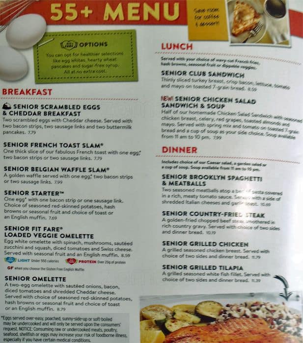 Denny's Menu, Menu for Denny's, London, London Urbanspoon/Zomato