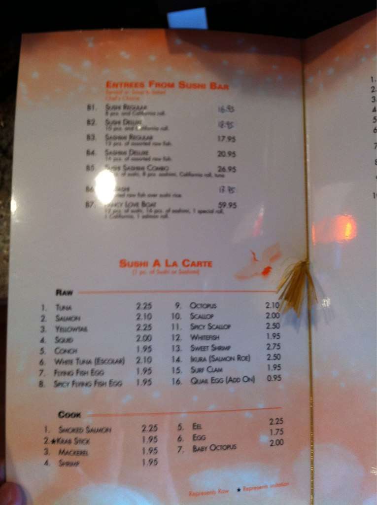Fancy Sushi Menu, Menu for Fancy Sushi, Ormond Beach, Daytona Beach Urbanspoon/Zomato