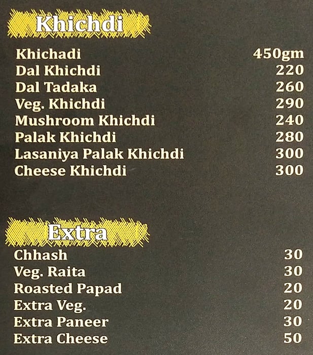 Menu of Biryani Box, Gota, Ahmedabad