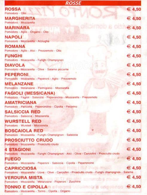 Menu di Tempesta Mario 