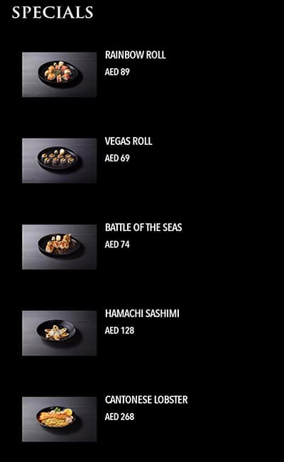 Pf changs menu store with prices