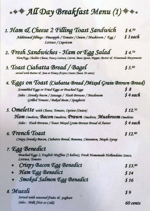 Cafe. 51 Menu.pdf Menu at Cafe 51, Wellington