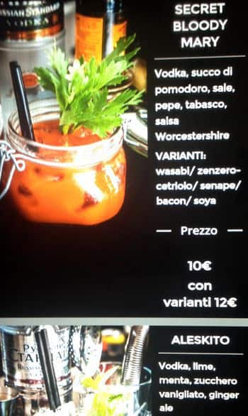 Menu di Davai 