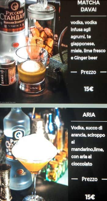 Menu di Davai 