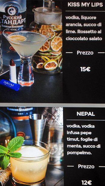 Menu di Davai 