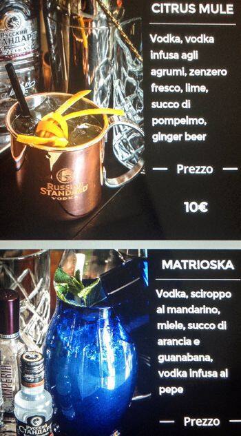 Menu di Davai 