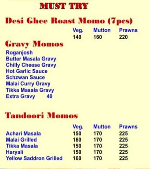 Menu at The Noodle House Restaurant, Dharamshala, Kachairi adda