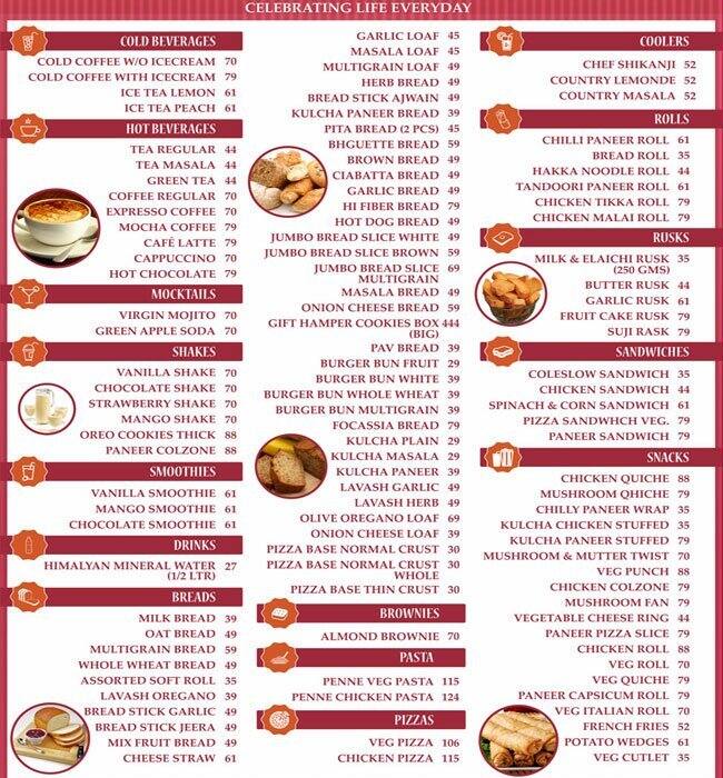 Knotty Dough Bakery & Cafe Menu Zomato