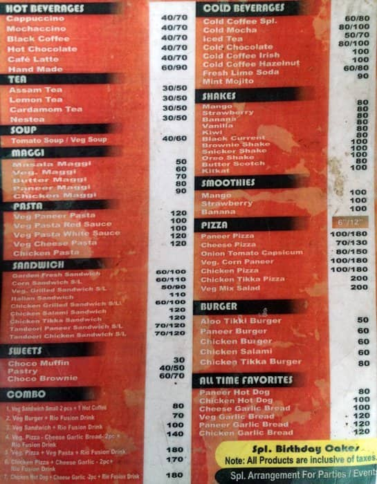 Cafe-18 Menu, Menu for Cafe-18, Sector 18, Noida - Zomato