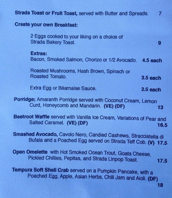 super bowl ivanhoe menu