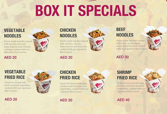 Boxit Al Barsha Dubai Zomato