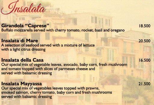 Carta de Caprese