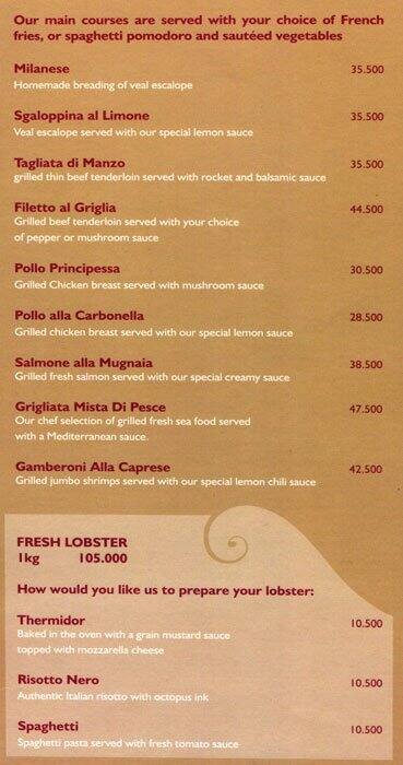 Carta de Caprese