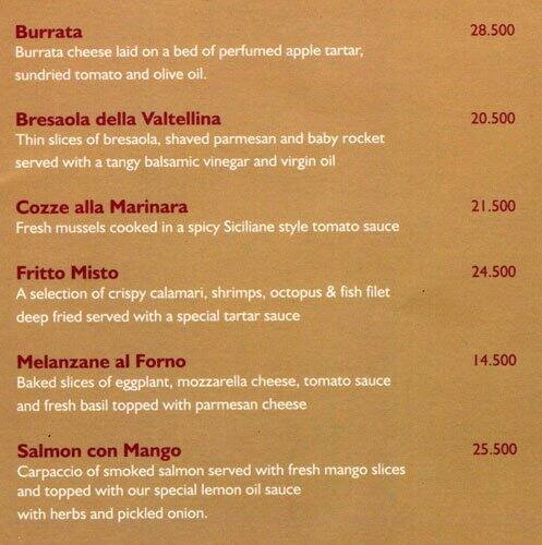 Carta de Caprese