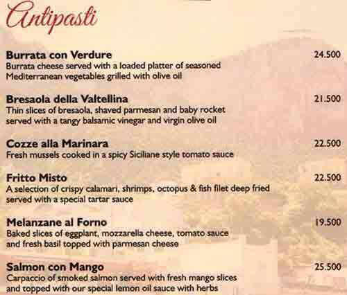 Carta de Caprese