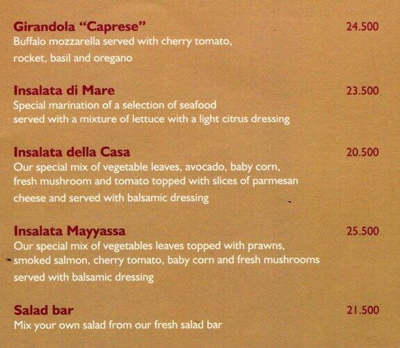 Carta de Caprese