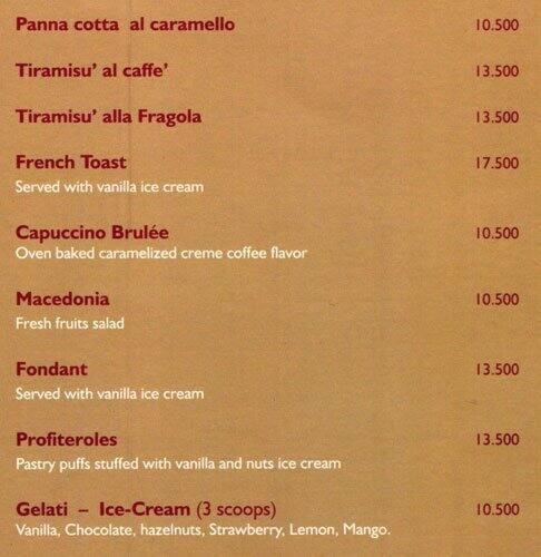 Carta de Caprese