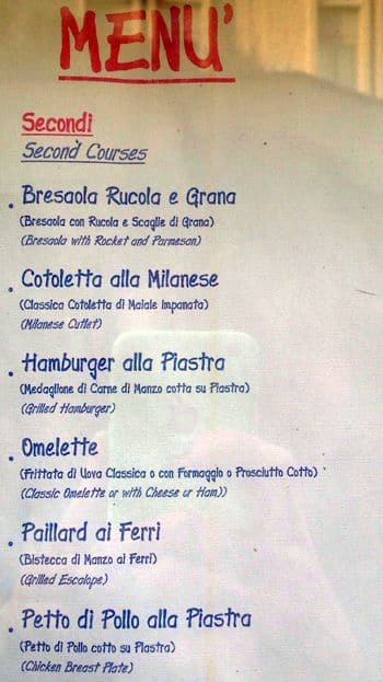 Menu di Tocqueville 13 