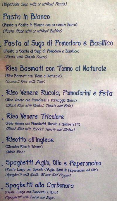 Menu di Tocqueville 13 