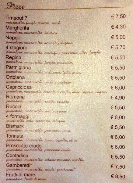 Menu di Al Timeout 7 