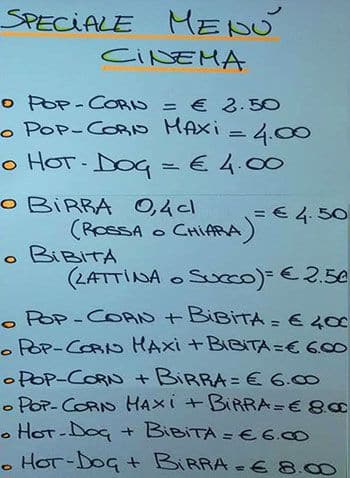 Menu di Gatta Ci Cova 