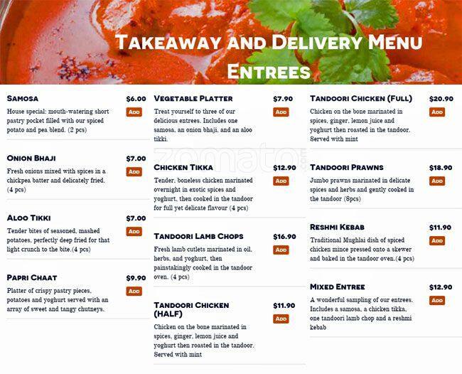 Curry Lovers Menu, Menu for Curry Lovers, Epping, Sydney Urbanspoon