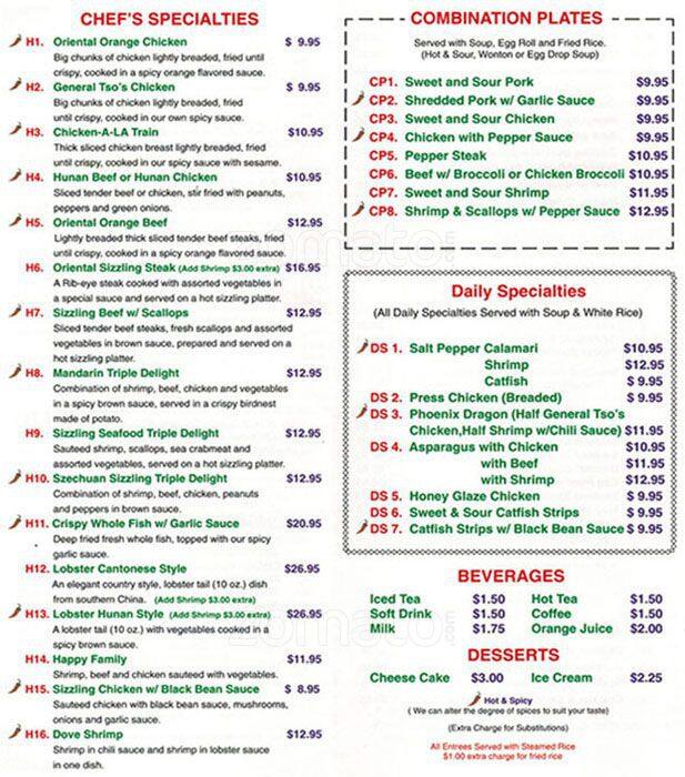 the restaurant information including the oriental garden menu items and prices may have been modified since the last website update - Oriental Garden Menu the restaurant information including the oriental garden menu items and prices may have been modified since the last website update - Oriental Garden Menu