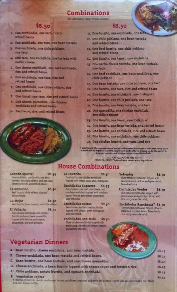 Cuco S Mexican Restaurant Menu Urbanspoon Zomato Cuco S Mexican Restaurant Verona Menu