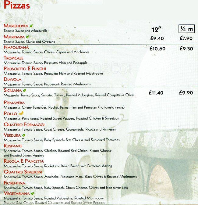 Oregano Menu, Menu for Oregano, Finchley Road, London Zomato UK