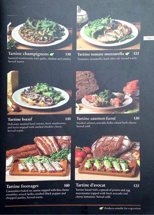 Paul Menu, Menu untuk Paul, SCBD, Jakarta Zomato Indonesia