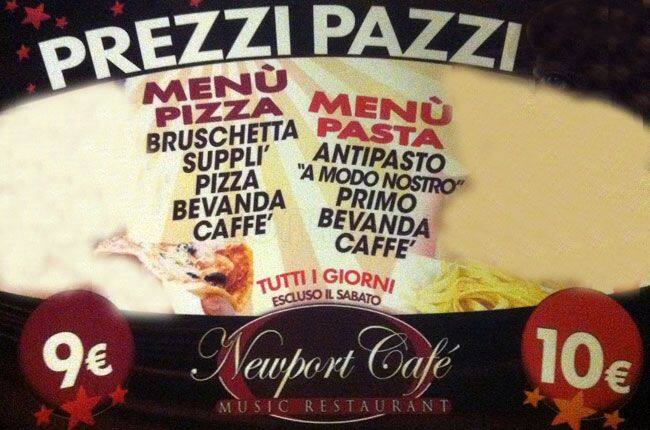 Menu di New Port 