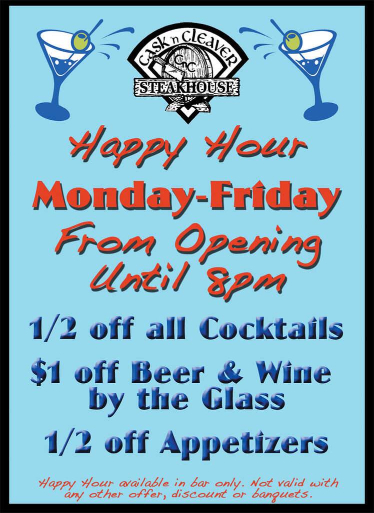 Cask 'n Cleaver Menu, Menu for Cask 'n Cleaver, Rancho Cucamonga