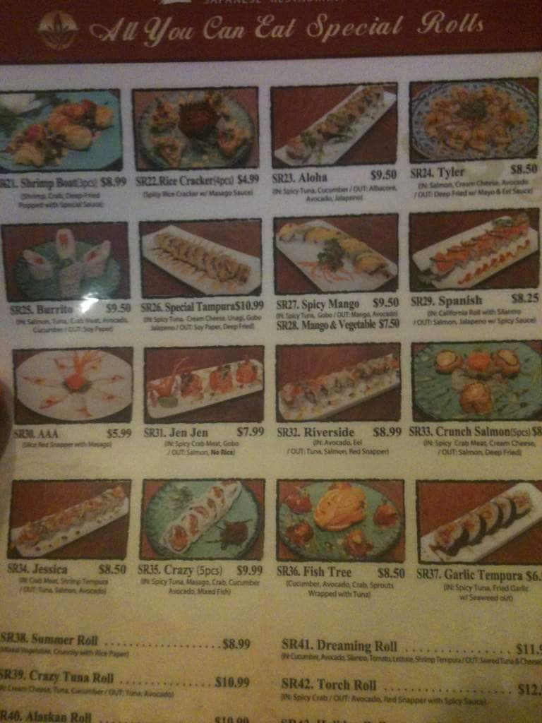 Nara Sushi Menu Menu For Nara Sushi Riverside Inland Empire