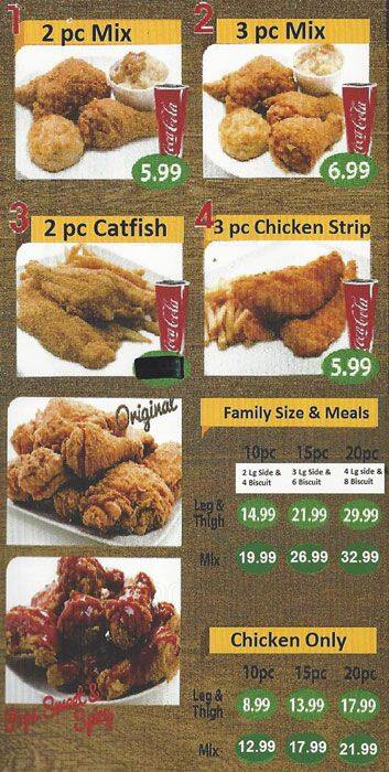 Paks Fried Chicken Menu, Menu for Paks Fried Chicken, Farmers Branch ...