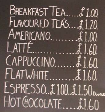 Babelicious menu