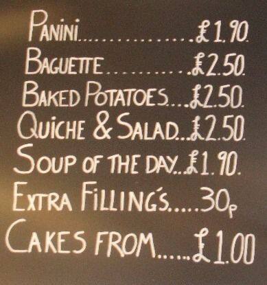 Babelicious menu