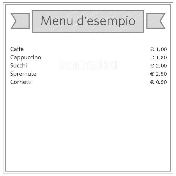 Menu di Ricky Bar 
