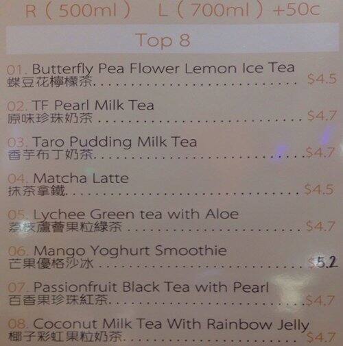 Tutti Frutti Frozen Yogurt Menu Urbanspoon/Zomato