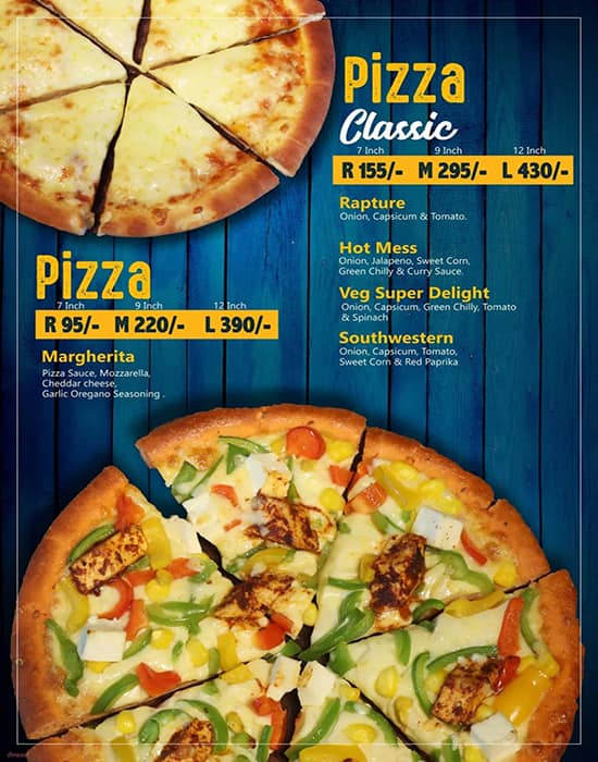 Menu of Papa Louie's Pizza, Odhav, Ahmedabad