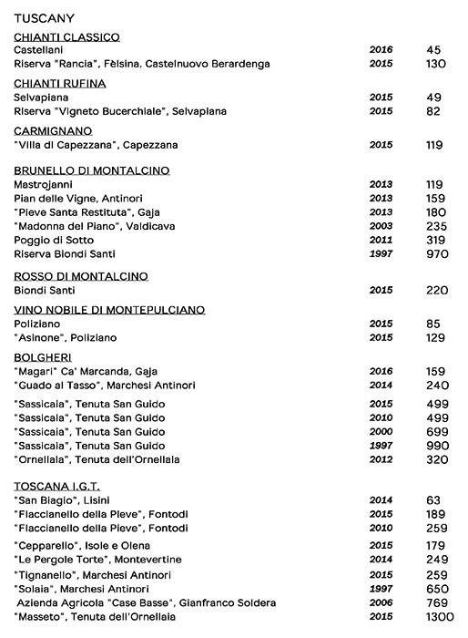 Menu at Berners Tavern pub & bar, London, 10 Berners St