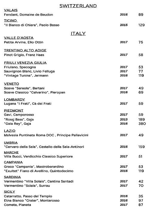 Menu at Berners Tavern pub & bar, London, 10 Berners St