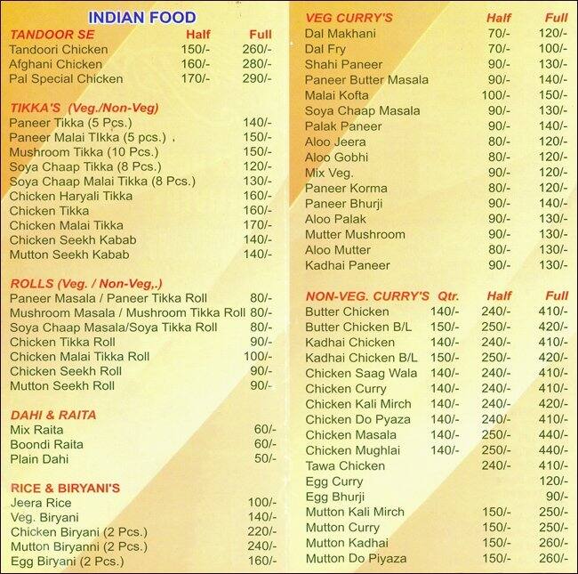 Pal Refreshment Corner Menu, Menu for Pal Refreshment Corner, Jangpura, New Delhi Zomato