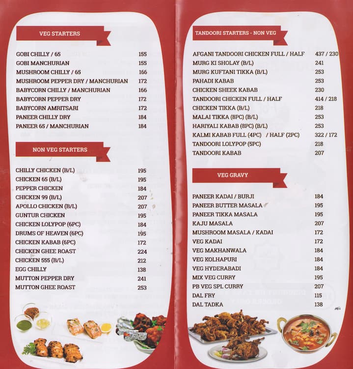 Pot Biryani Menu, Menu for Pot Biryani, Domlur, Bangalore Zomato