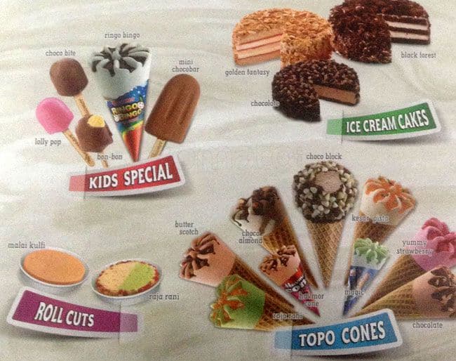 Menu at GPS Food Ice Cream Parlour, Hyderabad